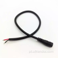 OEM Power Pigtail Cable 12v Male conectores femininos